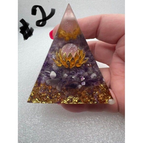 Beautiful Orgonite Pyramid - Your Choice - Picture 5 of 11